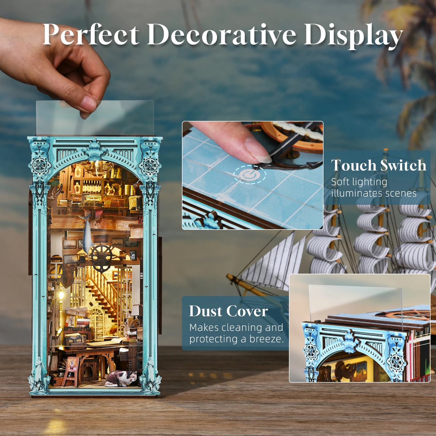 DIY š š¶š»š¶šš¶šš Book Nook Kit šš²šŗš¶š»š“šš®š