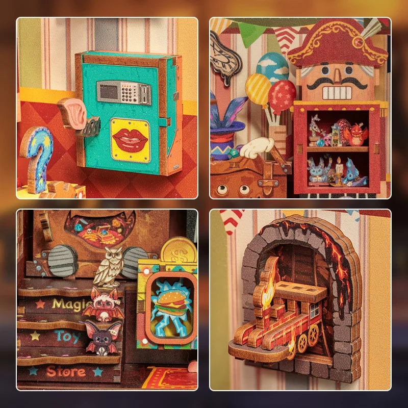 DIY (13) Book Nook Kits