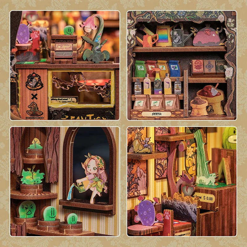 DIY (13) Book Nook Kits