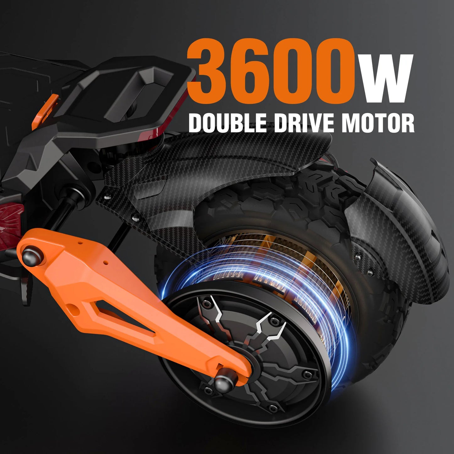 Dual Motor Powerful Electric Scooter 3600W