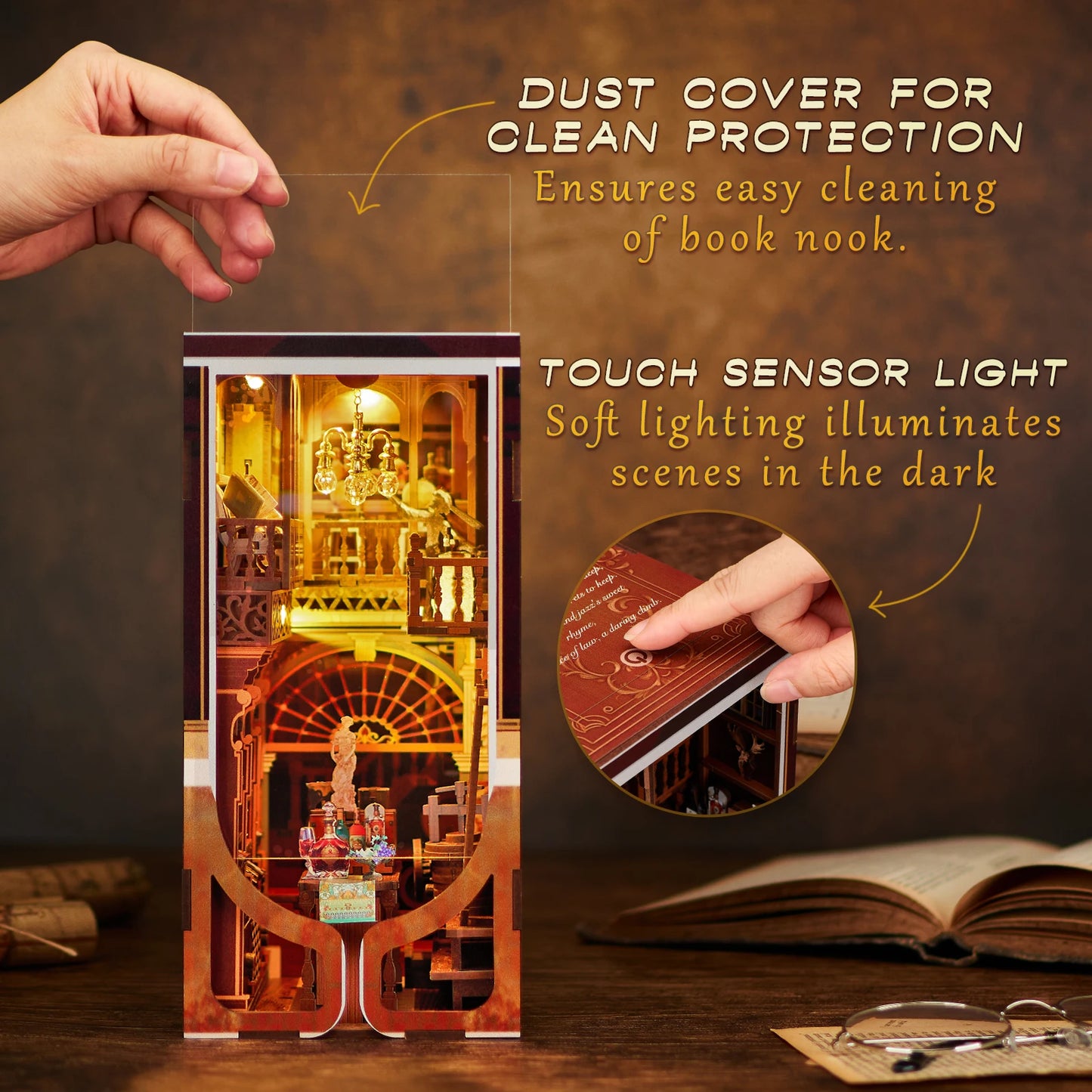Book Nook Kit, DIY Roaring Twenties Speakeasy