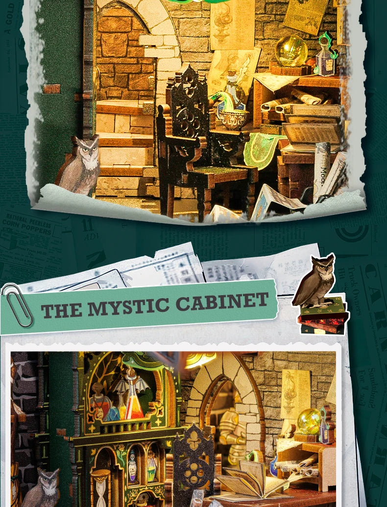 DIY (13) Book Nook Kits