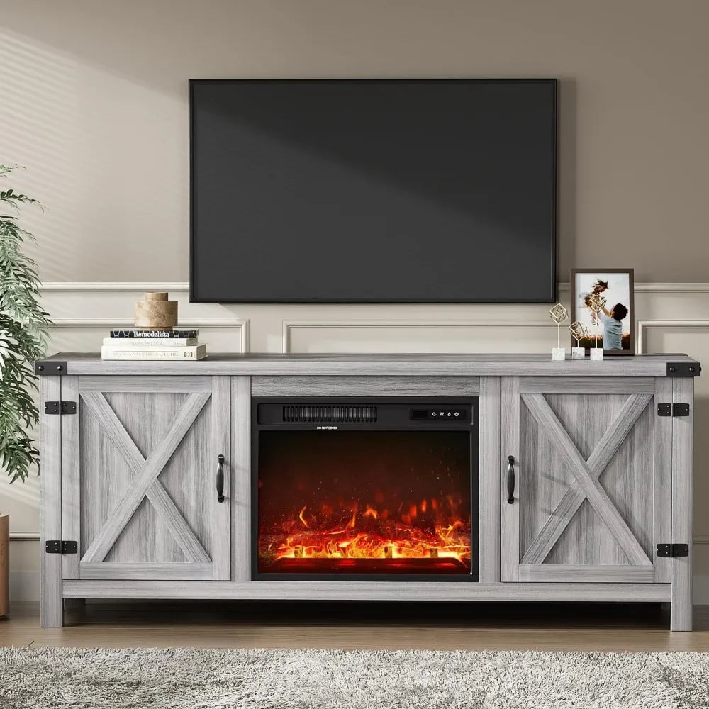 Fireplace TV Stand