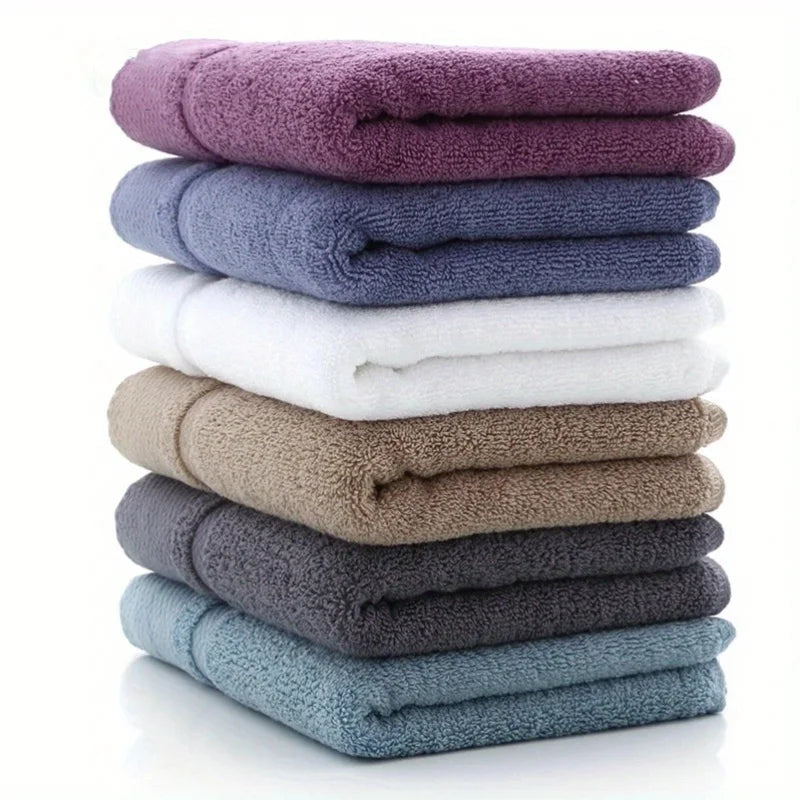 3/6pcs Thick Soft Bathroom Hand Towels 34x75cm