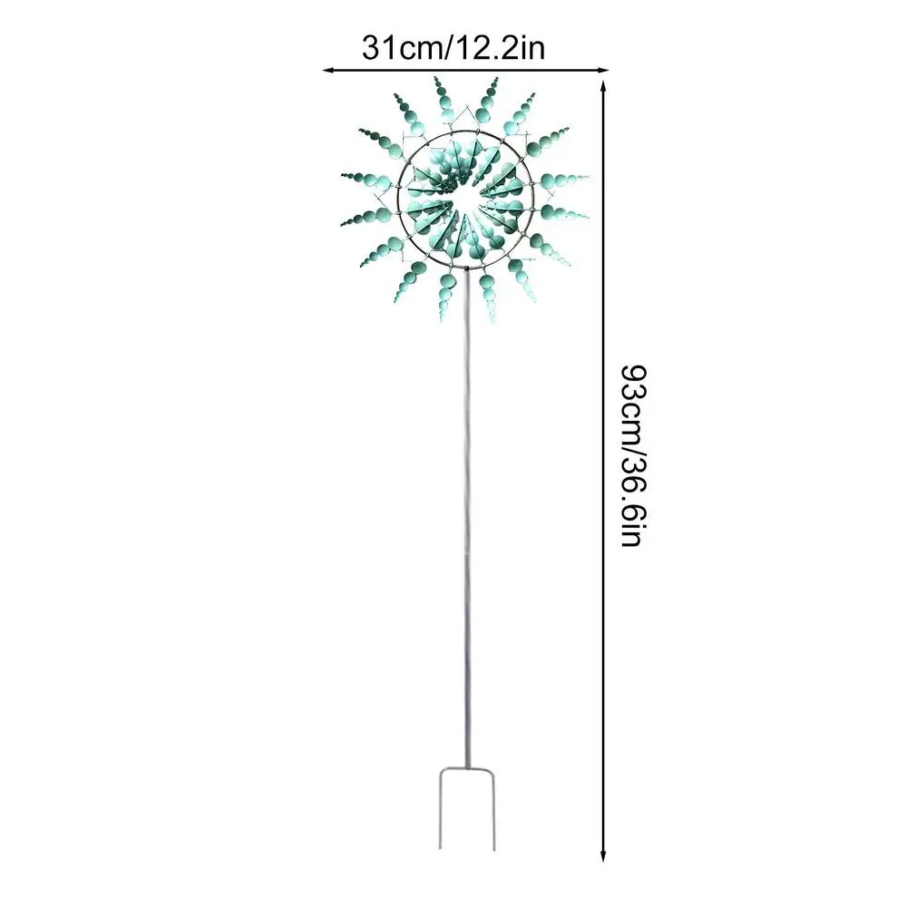 Kinetic Metal Wind Powered Spinner