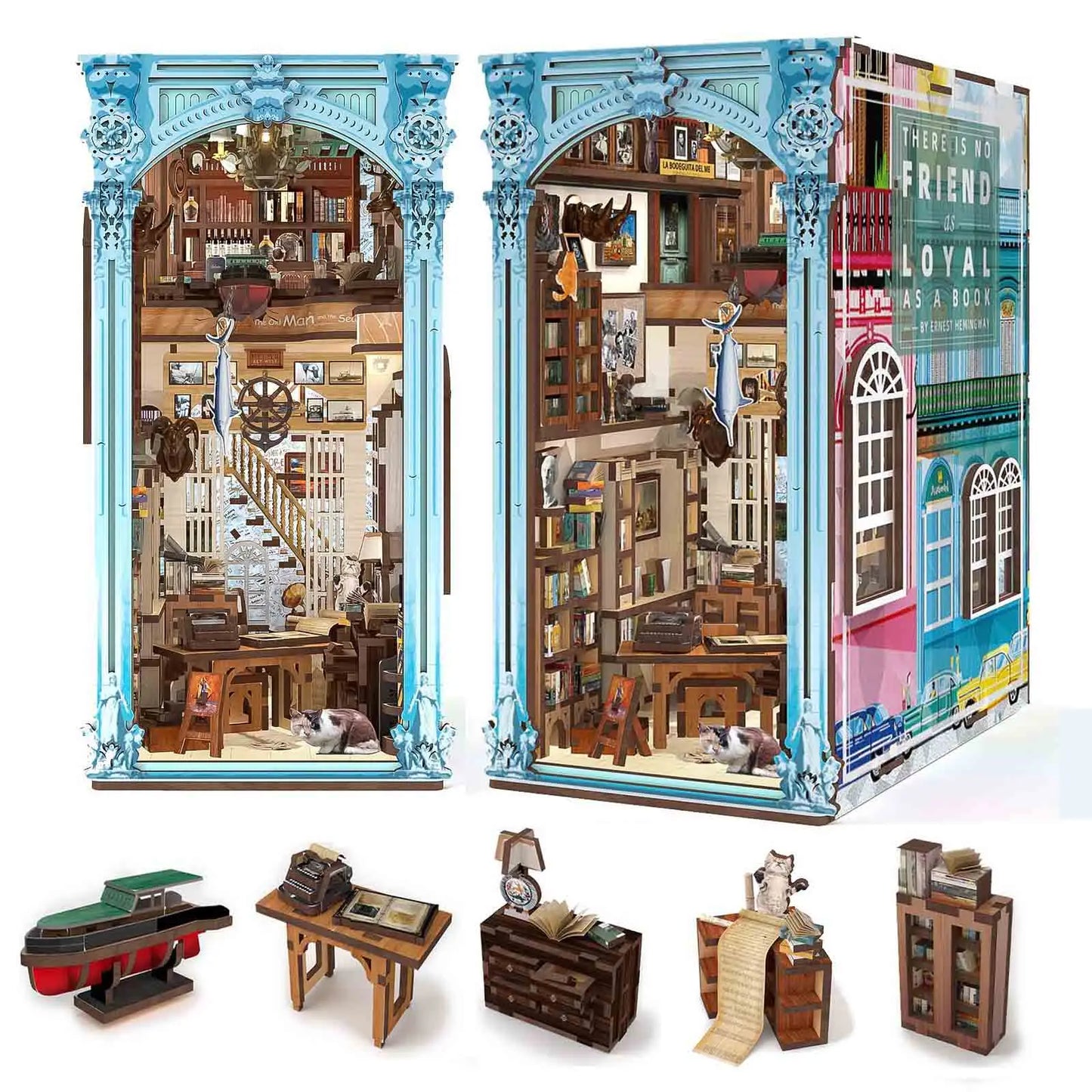 DIY š š¶š»š¶šš¶šš Book Nook Kit šš²šŗš¶š»š“šš®š