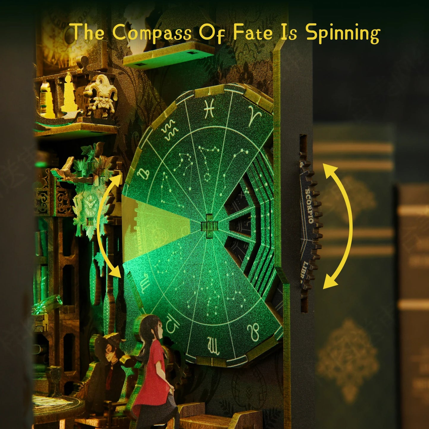 DIY Tarot Divination Society Book Nook Kit