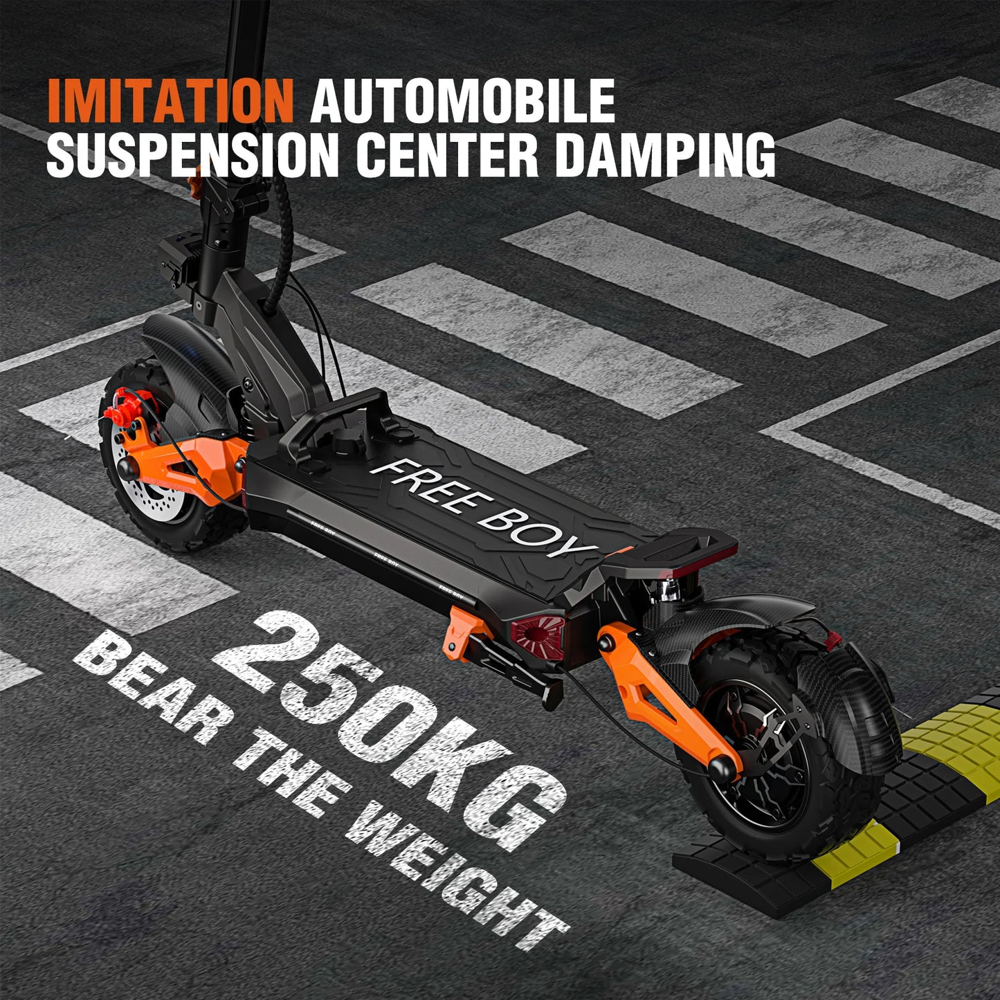 Dual Motor Powerful Electric Scooter 3600W
