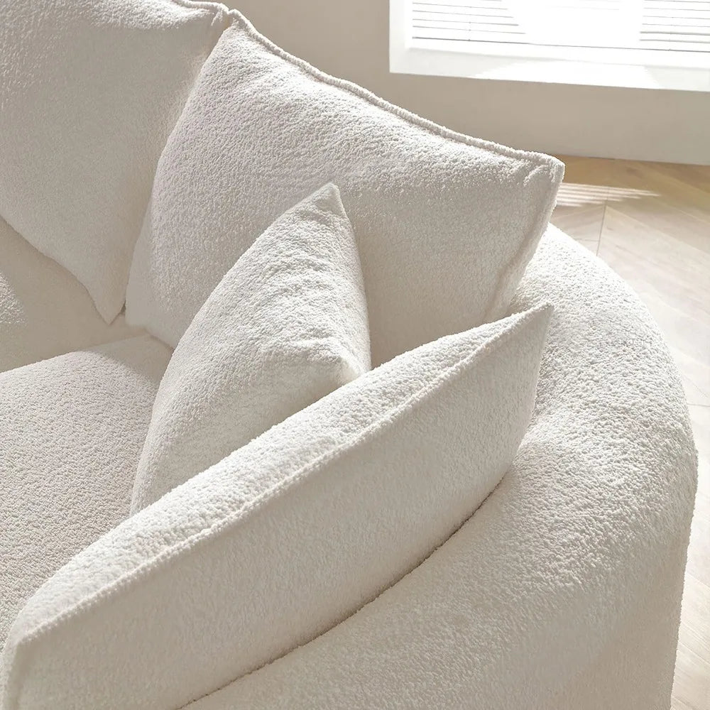 Modern Curved Sofa Couch