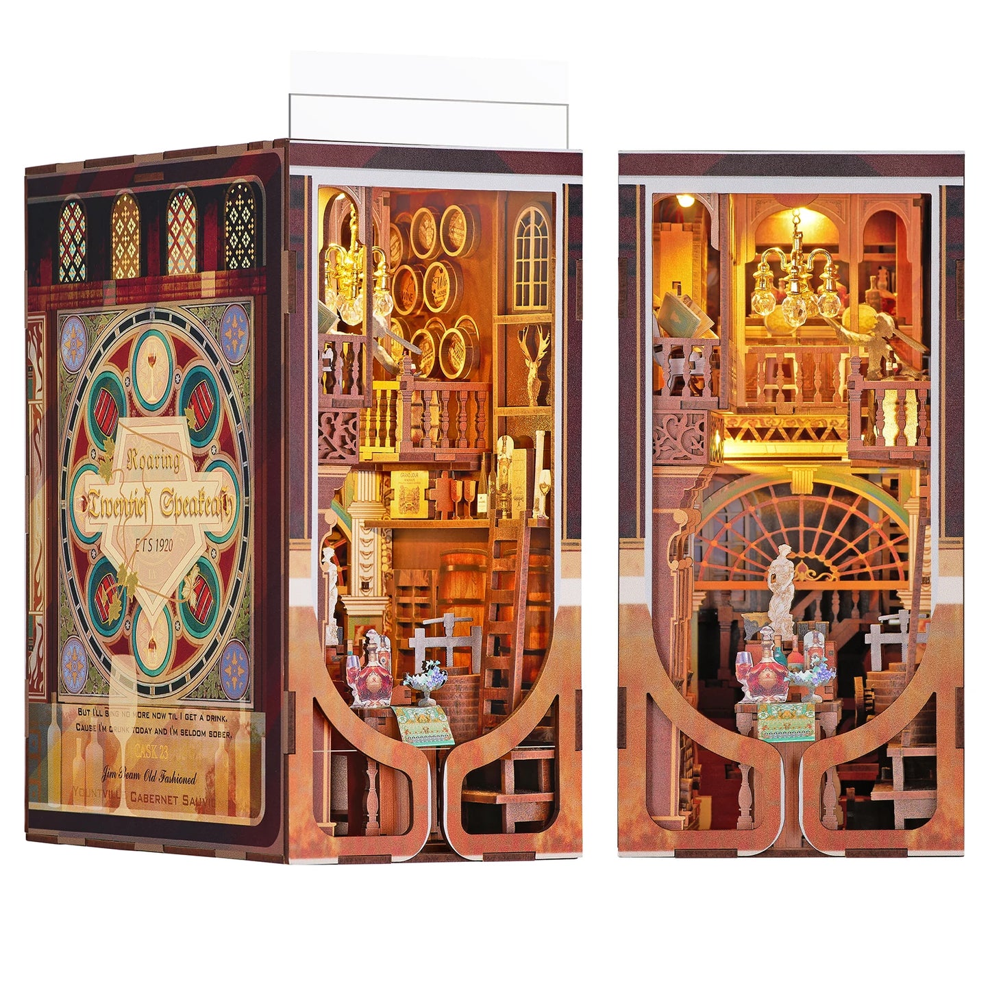 Book Nook Kit, DIY Roaring Twenties Speakeasy