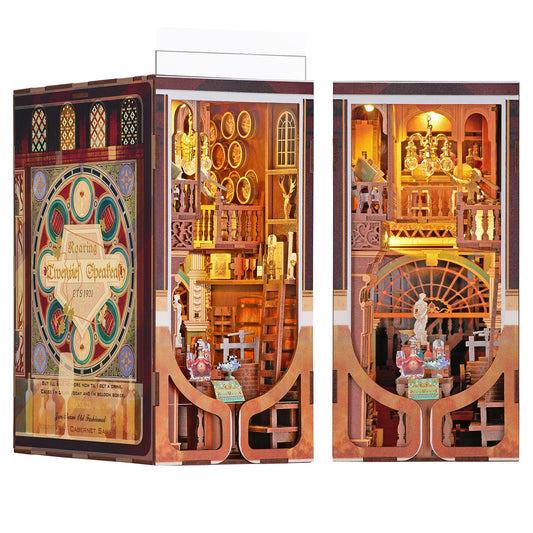 Book Nook Kit, DIY Roaring Twenties Speakeasy