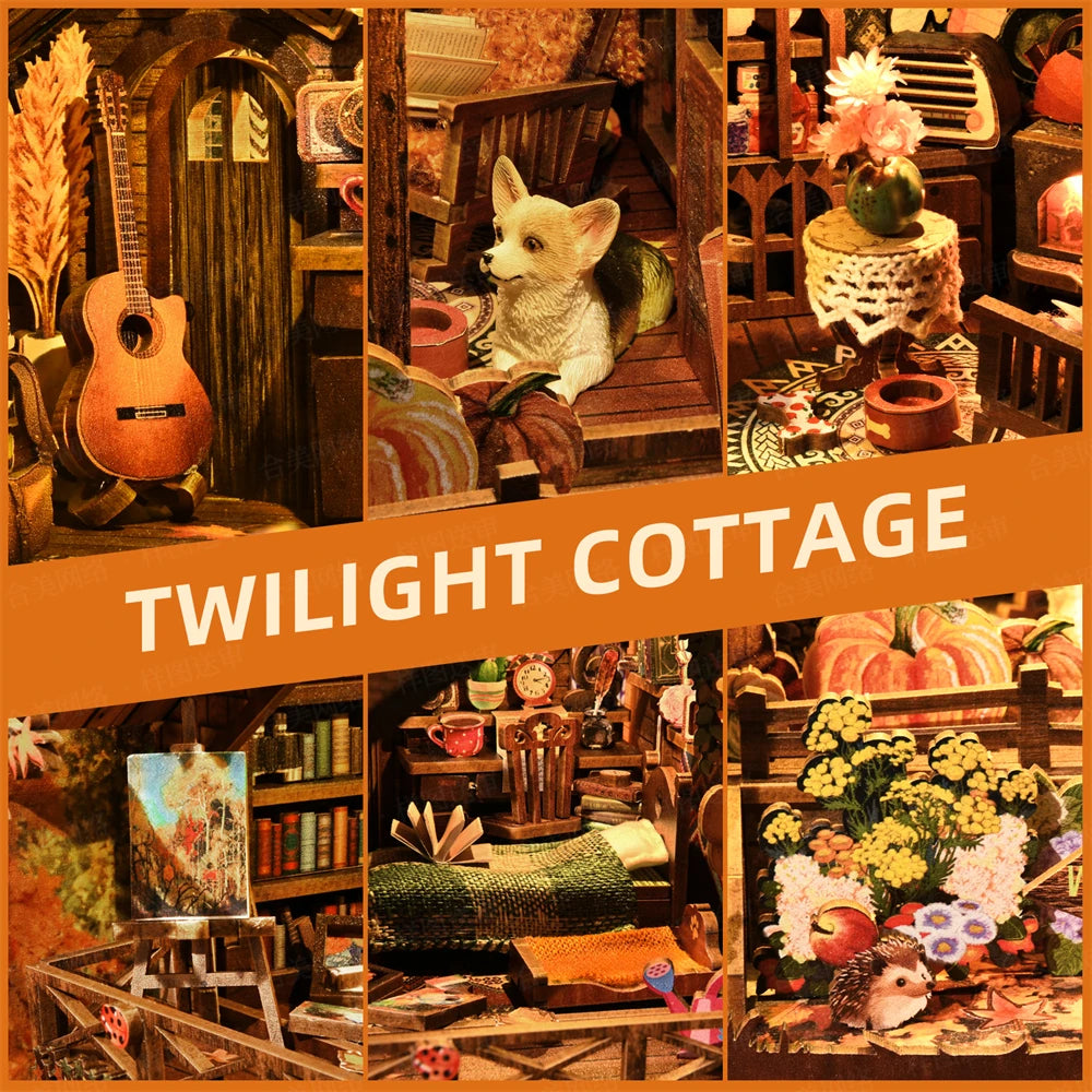 DIY Book Nook Kit Twilight Cottage + Others