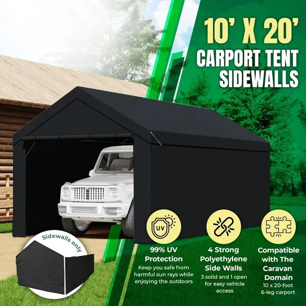 Carport 10' x 20' Solid Construction