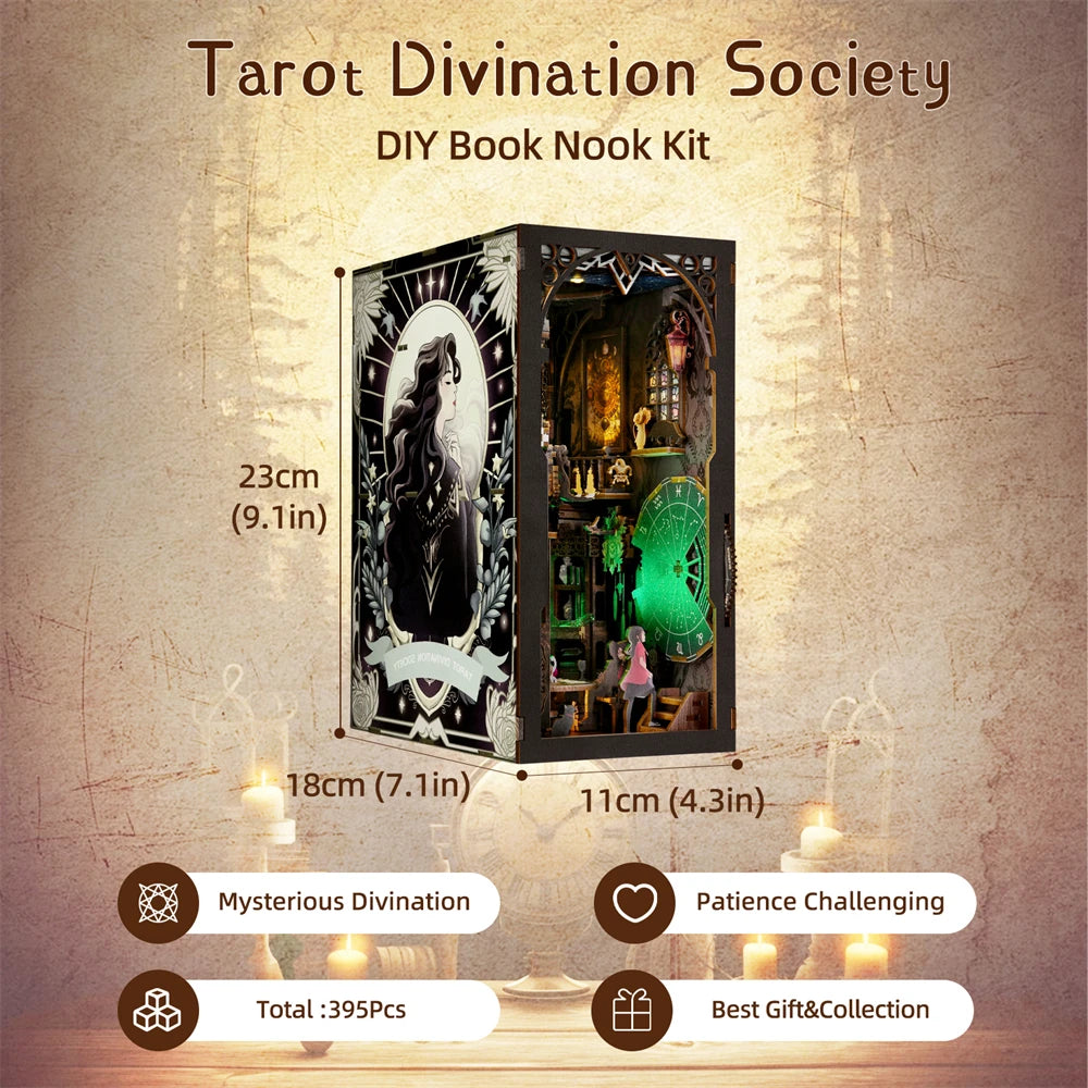 DIY Tarot Divination Society Book Nook Kit