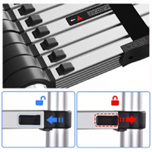 Telescopic Steel Ladder Multi-Purpose Extendable Ladder
