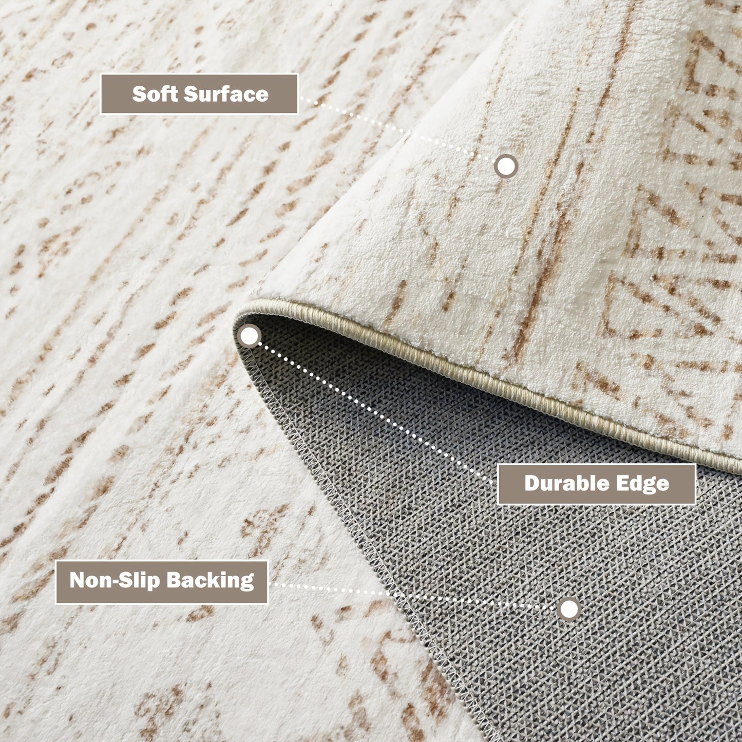 Soft Moroccan/Boho Rug
