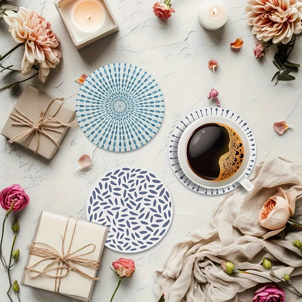 6 Wooden Drink Coasters