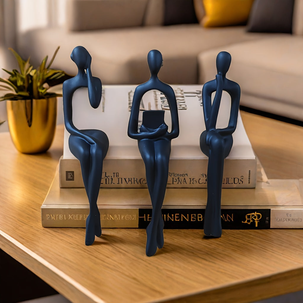 1Set, European Abstract Character Statues