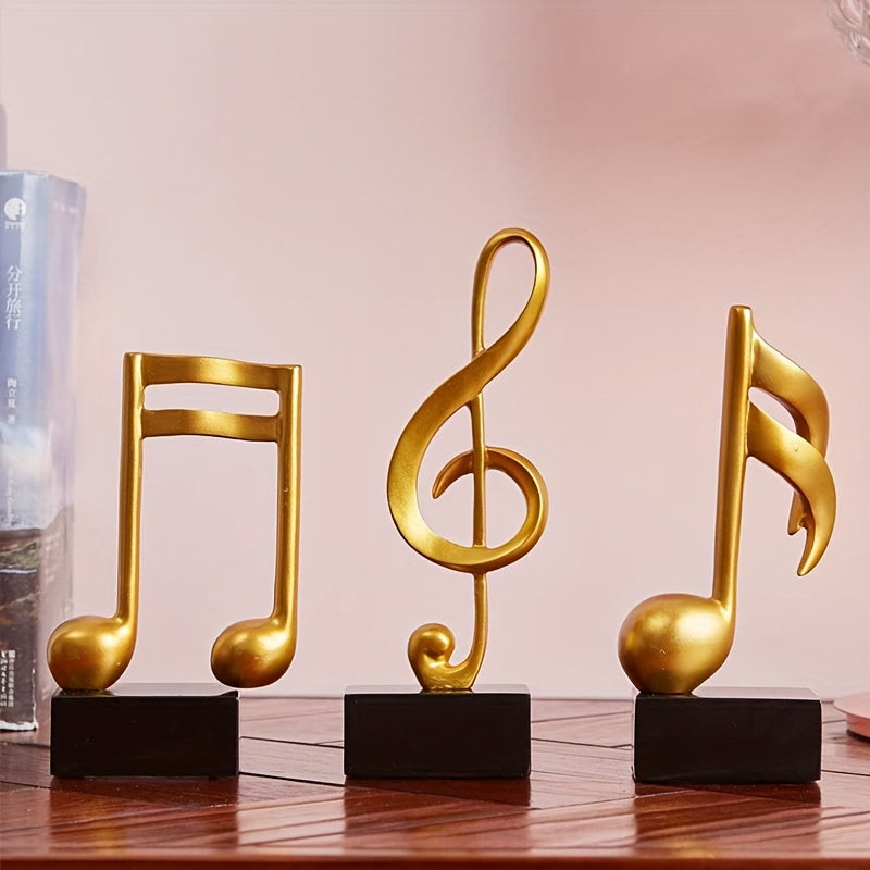 3pcs Silvery Music Figure - Modern