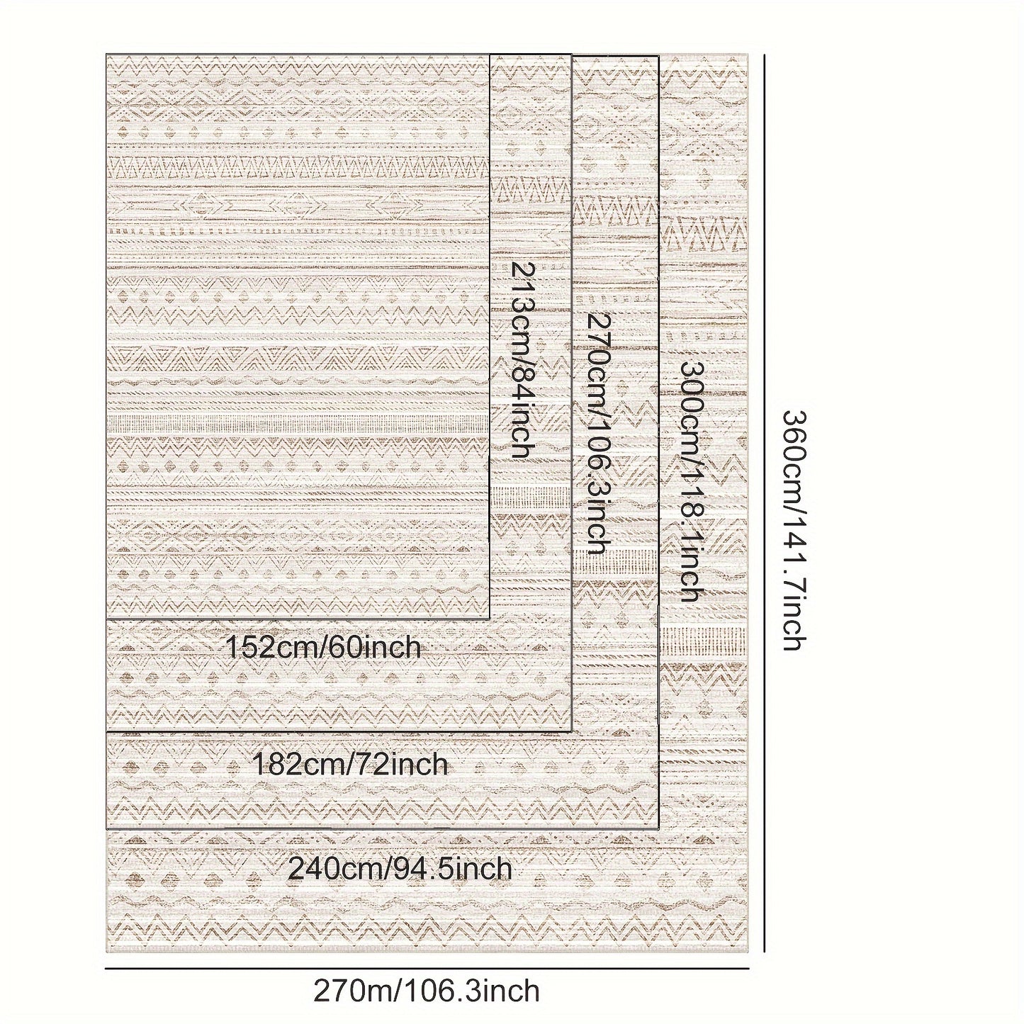 Soft Moroccan/Boho Rug