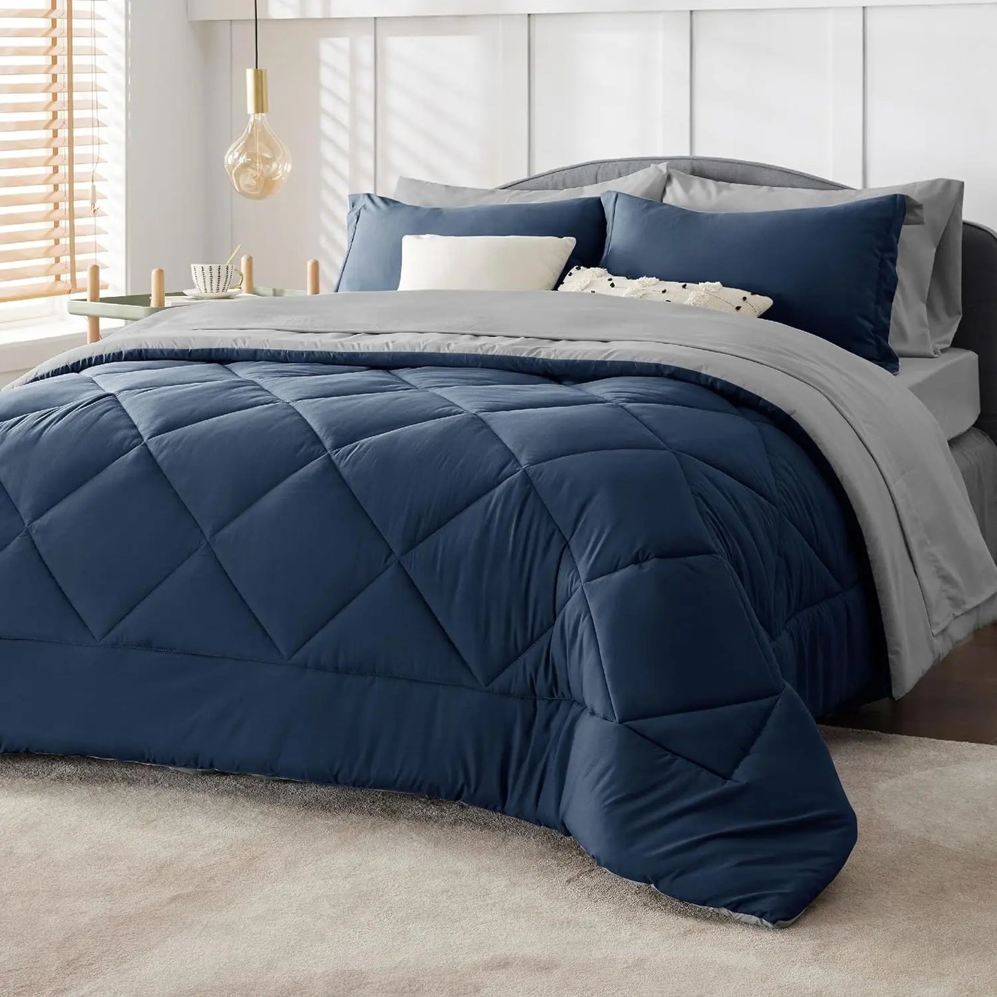 Bedsure Comforter Set - Reversible