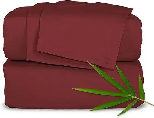 Genuine 100% Organic Viscose Bamboo Bed Sheet Set