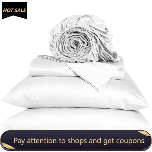 100% Pure Cotton 800 Thread Count King Sheets