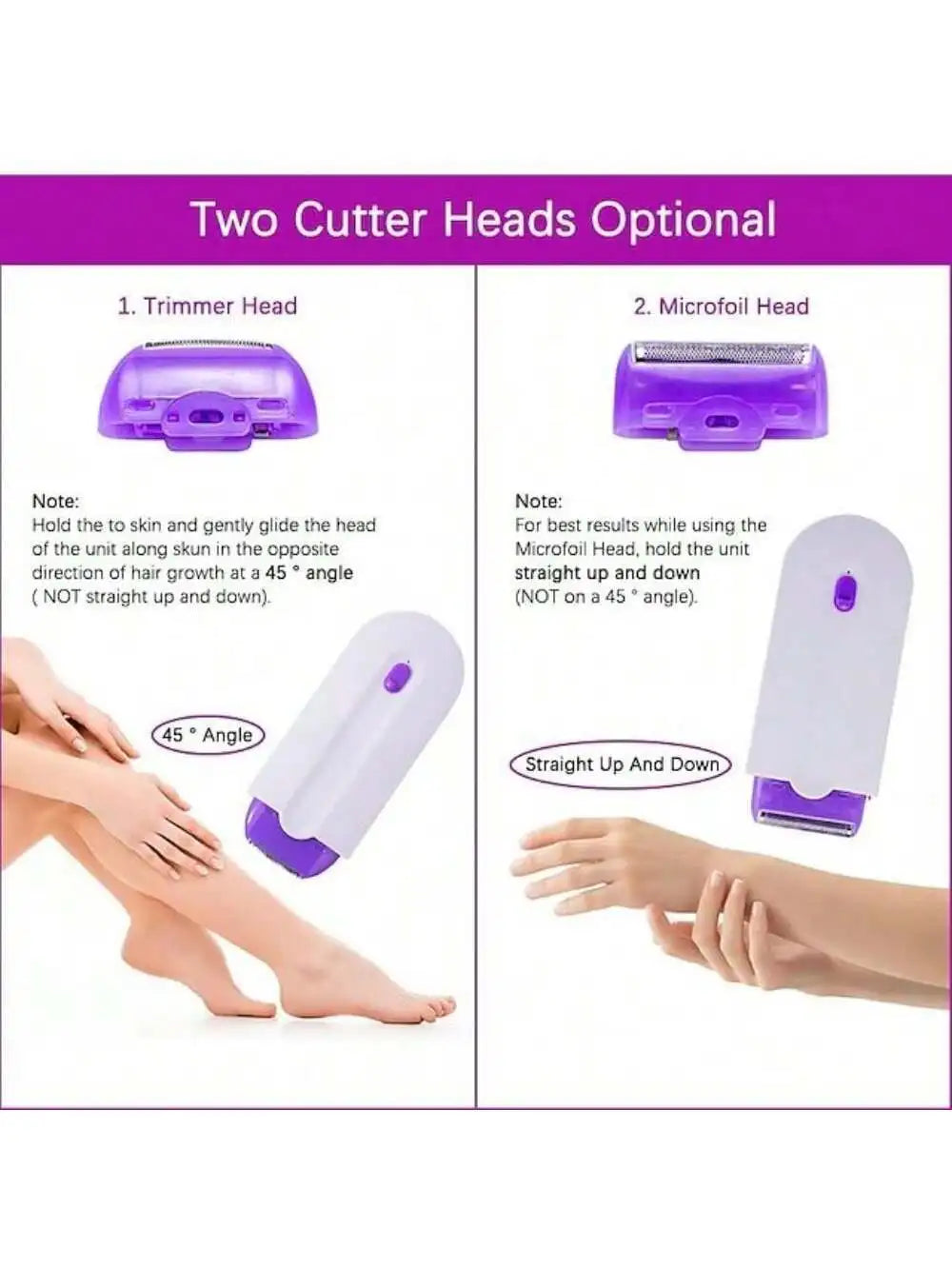 Finishing Touch Hair Removal Device