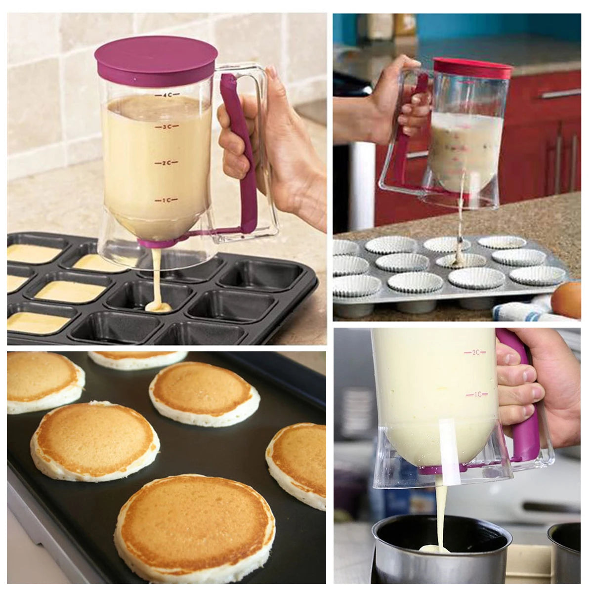 Batter Separator Pancake Dispenser