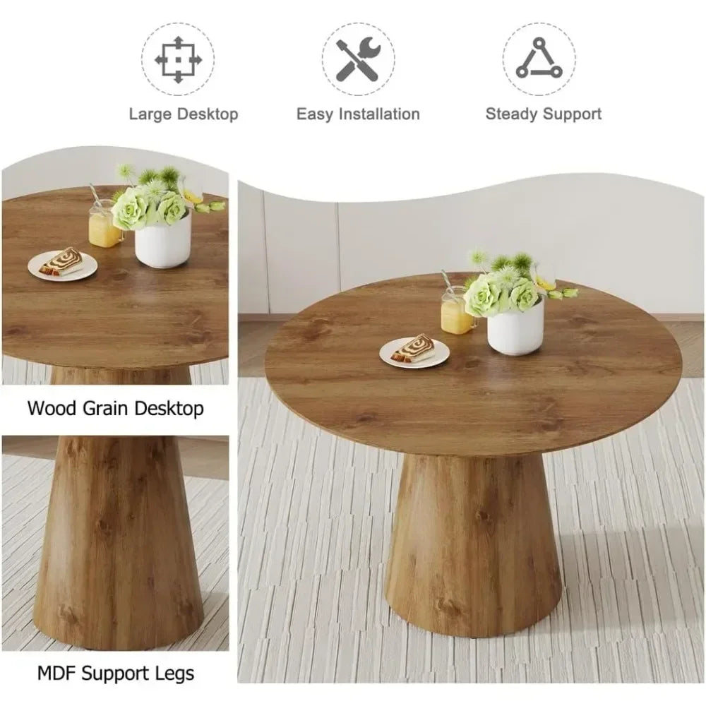 Round Dining Table Set