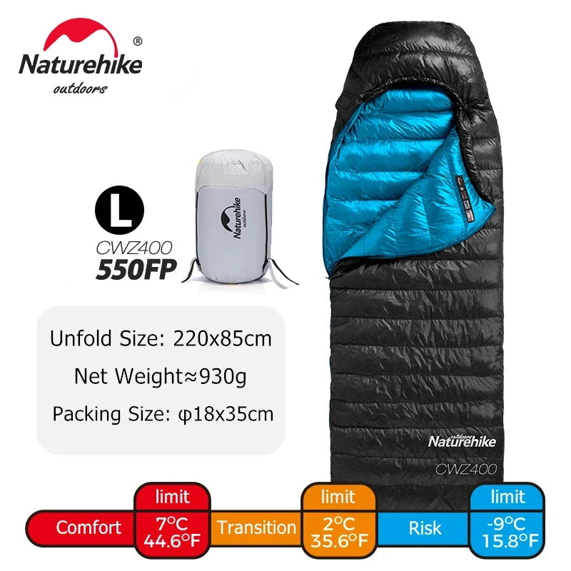 Naturehike cw400  Winter Sleeping Bag Ultralight