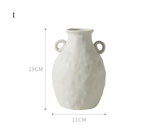 Hollow Nordic Modern Ceramic Vase