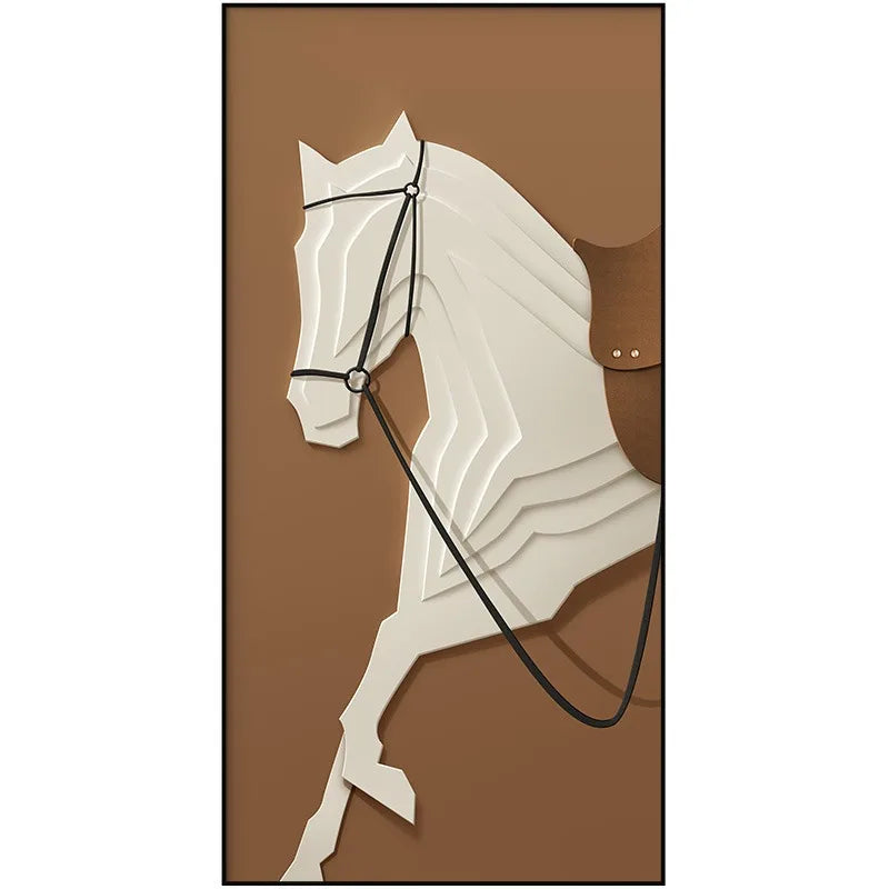 Modern Luxury Horses Wall Art