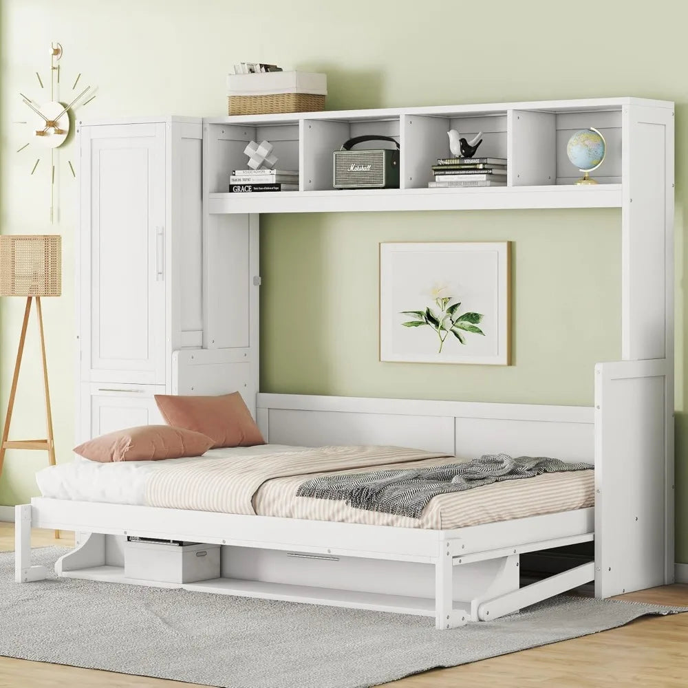 Full Size Murphy Bed w/Closet