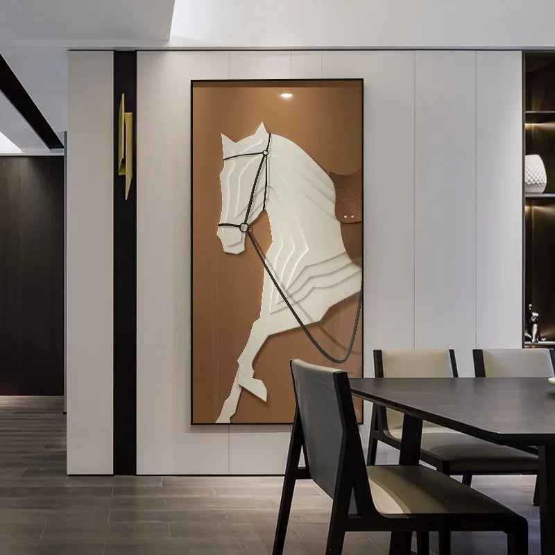 Modern Luxury Horses Wall Art