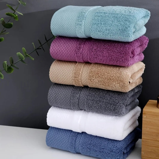 3/6pcs Thick Soft Bathroom Hand Towels 34x75cm