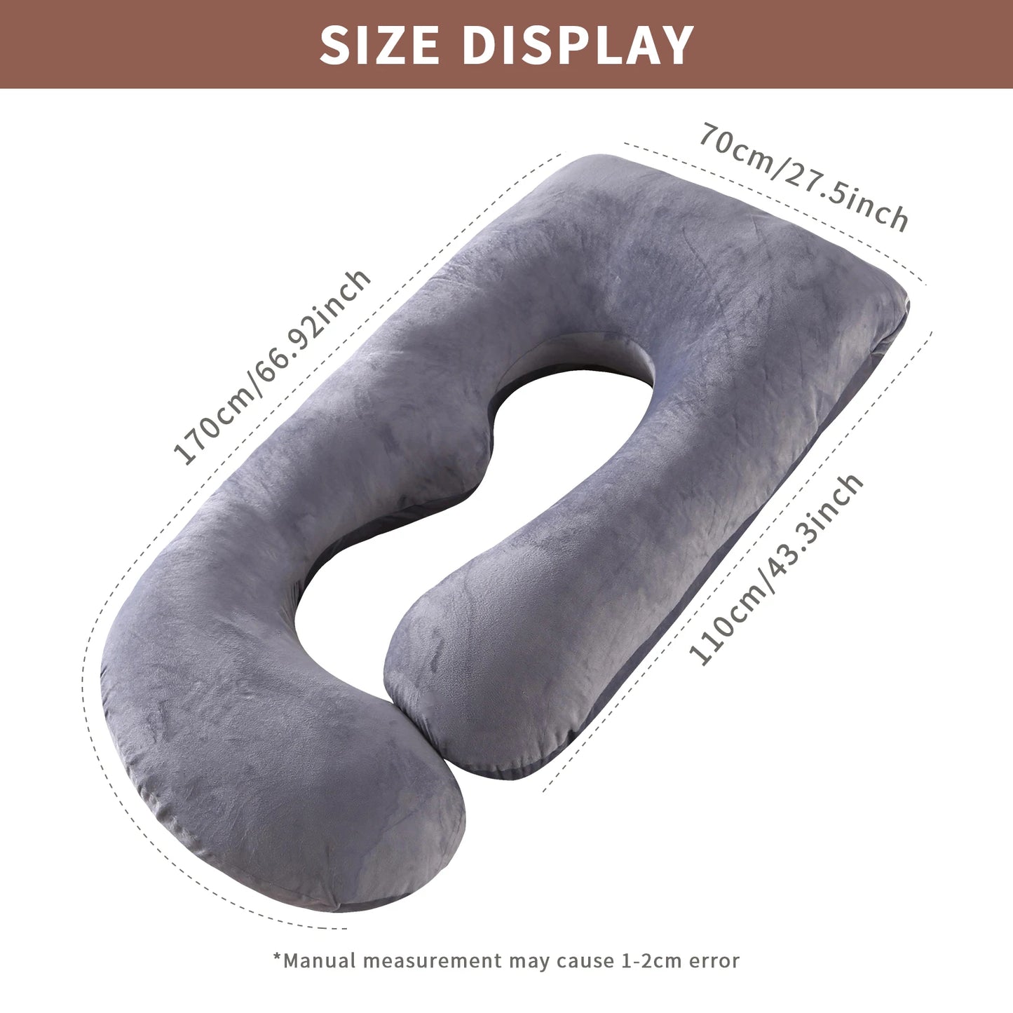 U Shaped Full Body Maternity Pillow