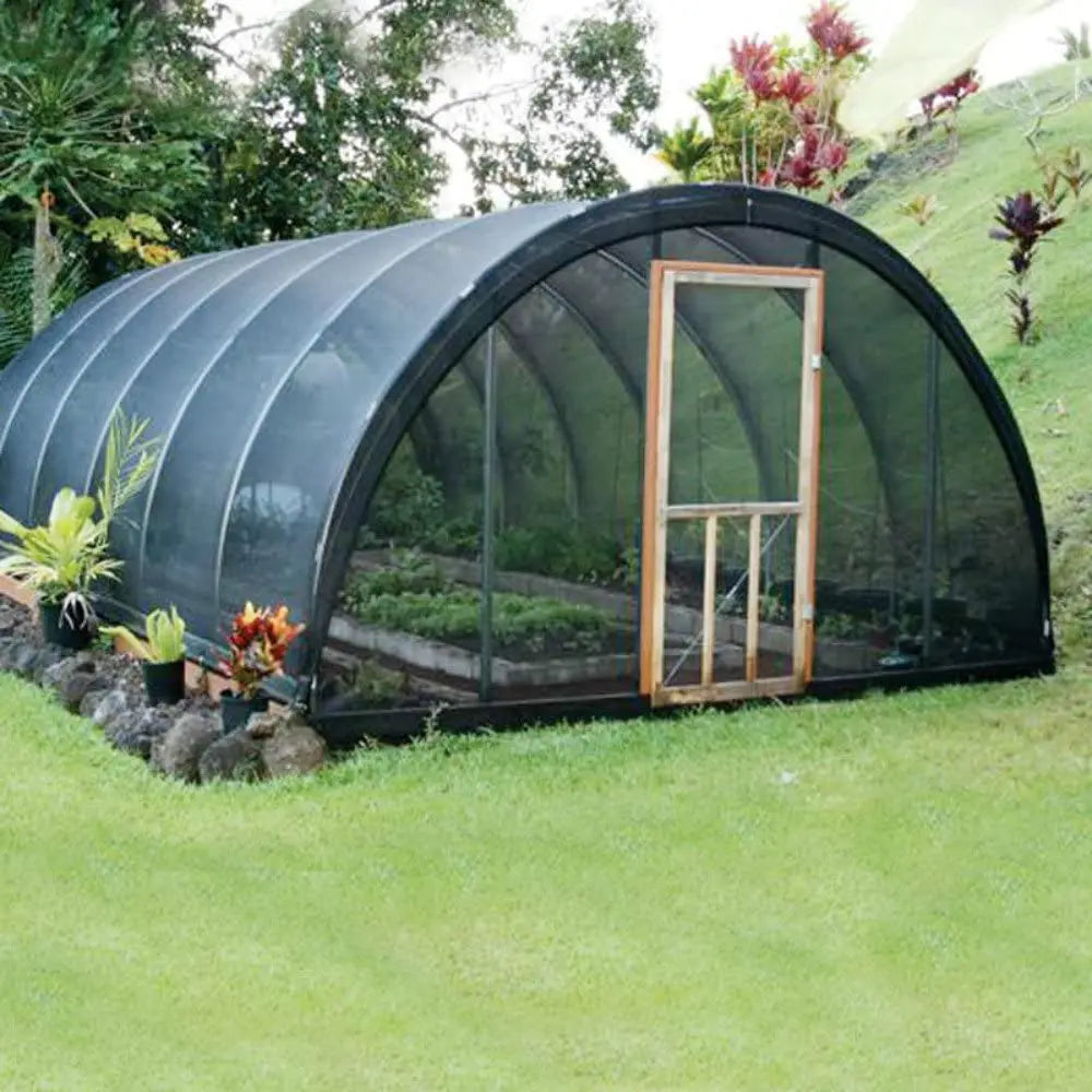 10 ft. x 10 ft. Black Plant Cover Greenhouse