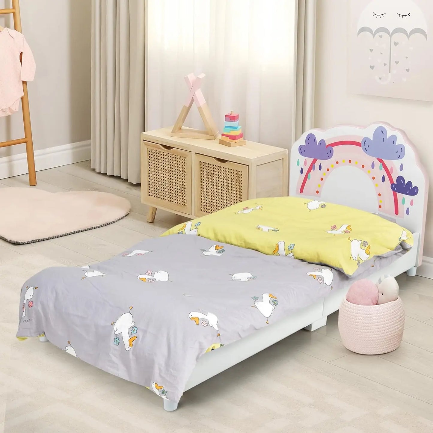 Twin Bed for Children w/Headboard