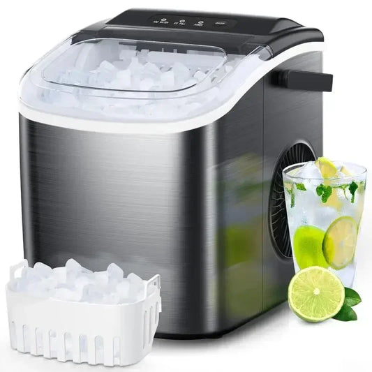 Bullet Ice Maker Countertop Portable Ice Maker