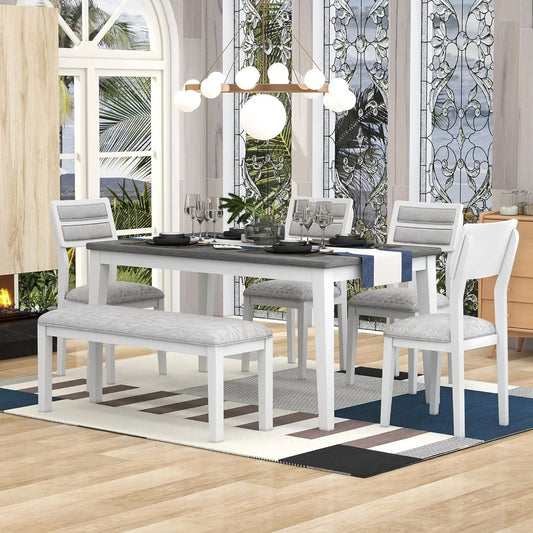 6-Piece Wooden Dining Table