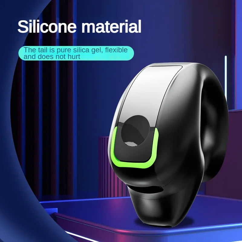 Bone Conduction Headphones Bluetooth Ear Clip