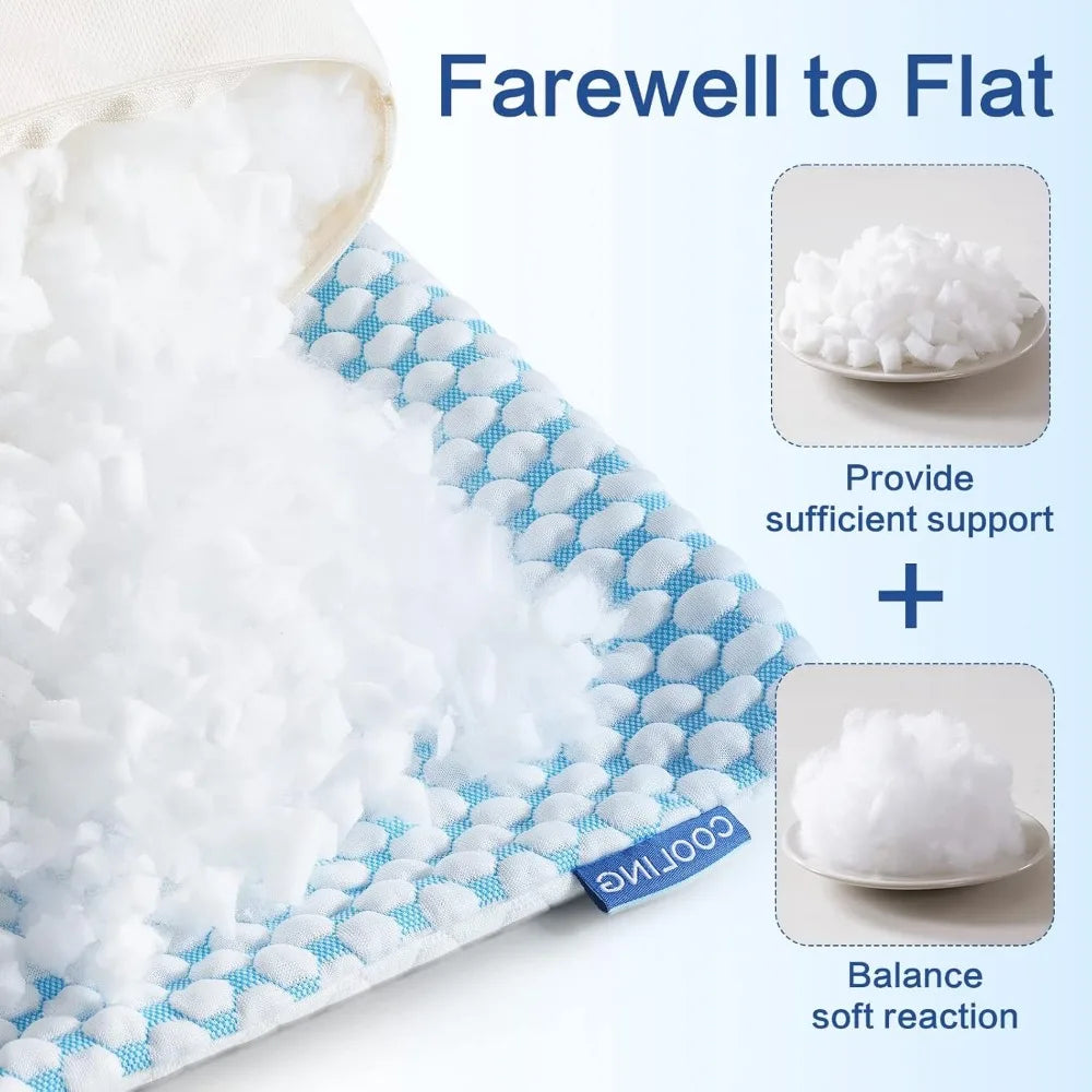 Firm Pillow Shredded Memory Foam