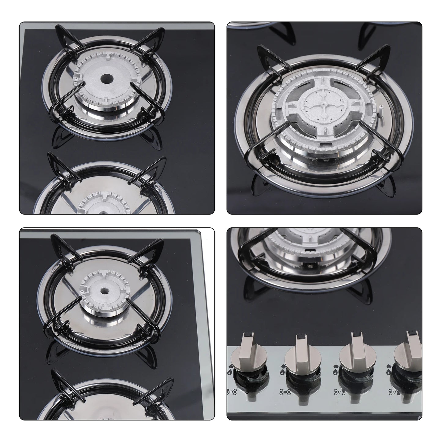 30.3" LPG/NG Gas COOKTOP Built-in 5Burner Stove