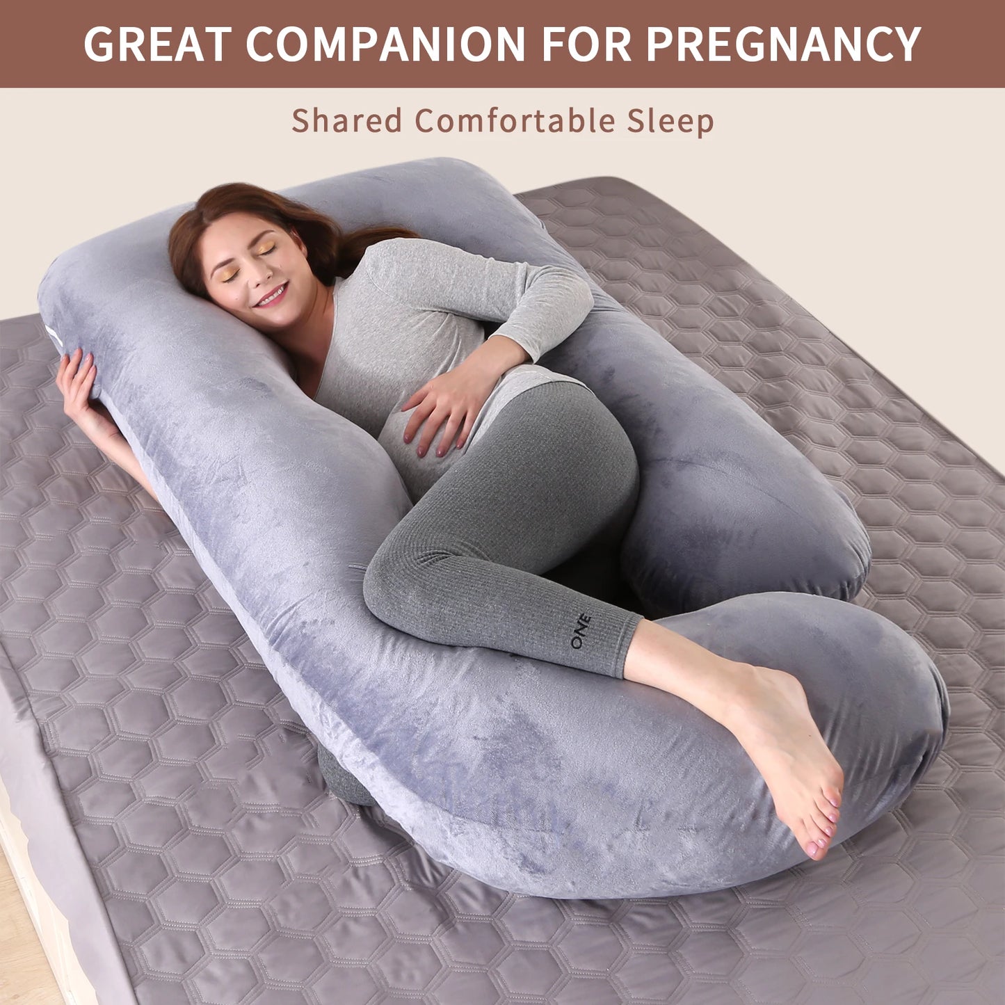 U Shaped Full Body Maternity Pillow