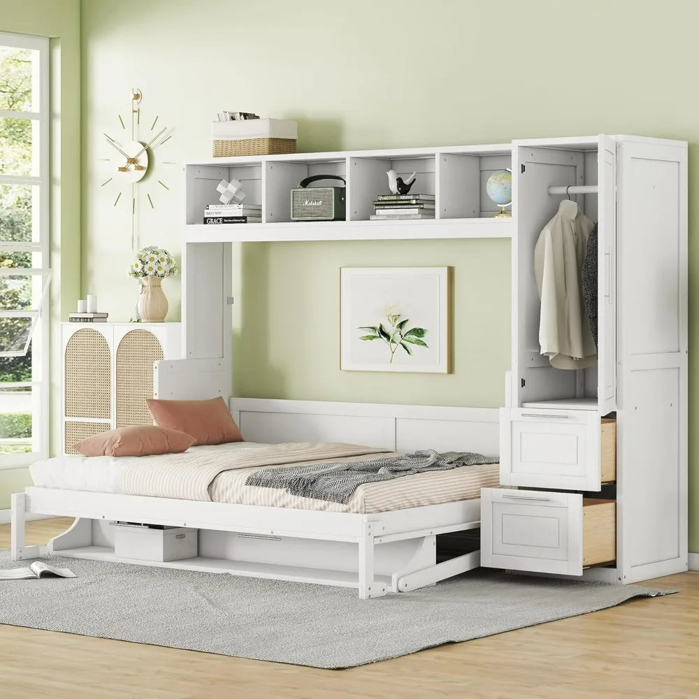 Full Size Murphy Bed w/Closet
