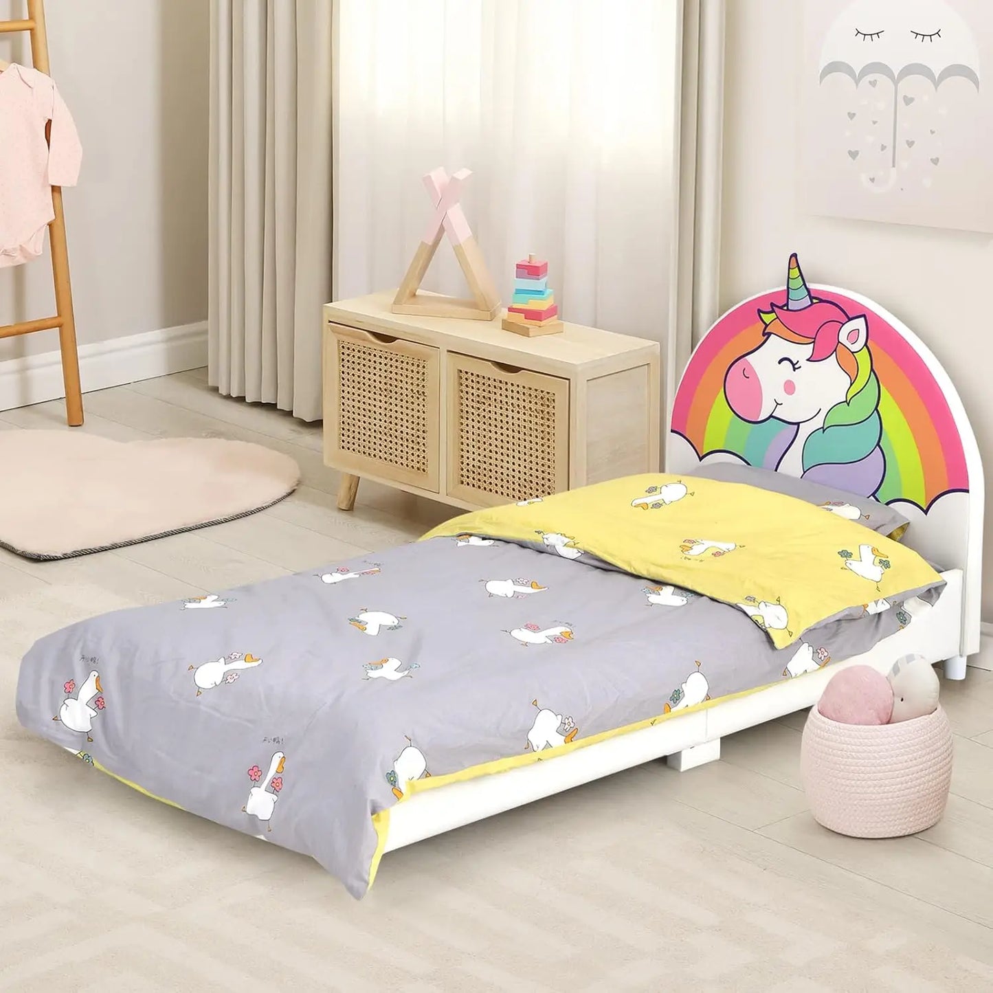 Twin Bed for Children w/Headboard