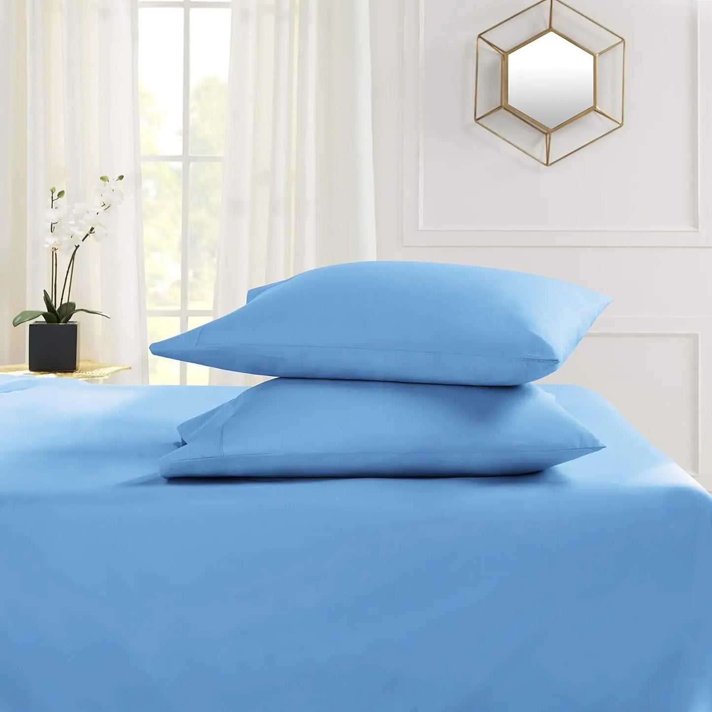 Double Brushed Microfiber Queen Size Sheets