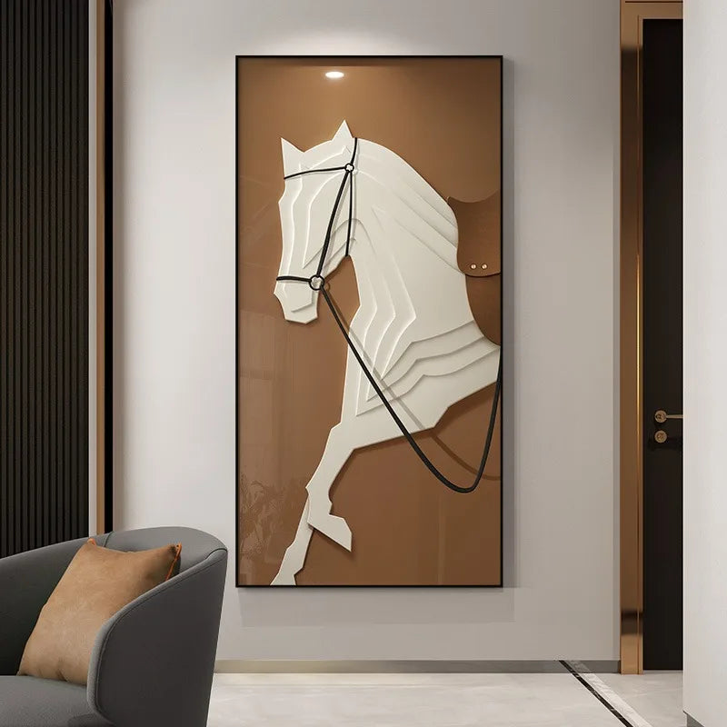 Modern Luxury Horses Wall Art