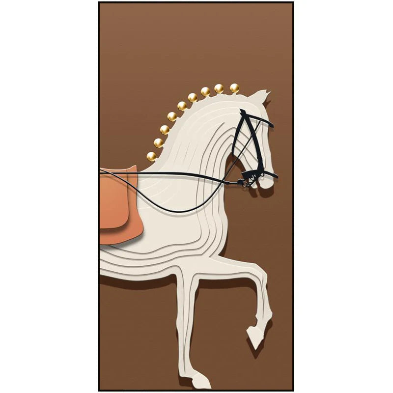 Modern Luxury Horses Wall Art